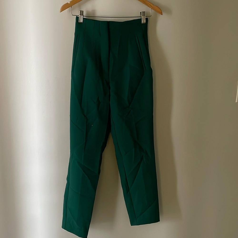 Zara green pants